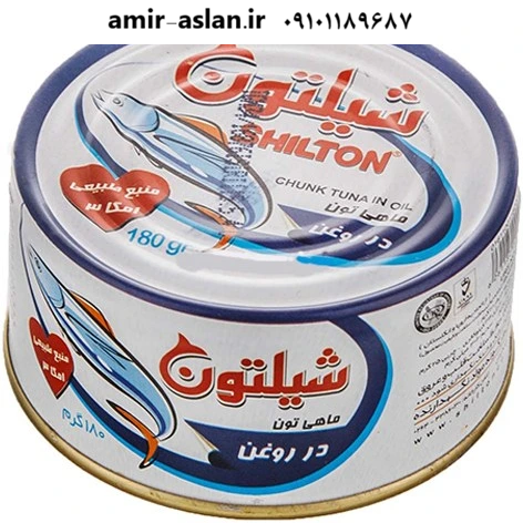 تن ماهی شیلتون وزن ۱۸۰ گرم