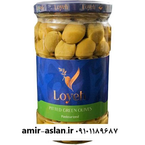 کنسرو زیتون متوسط بدون هسته لویه (650 گرم)