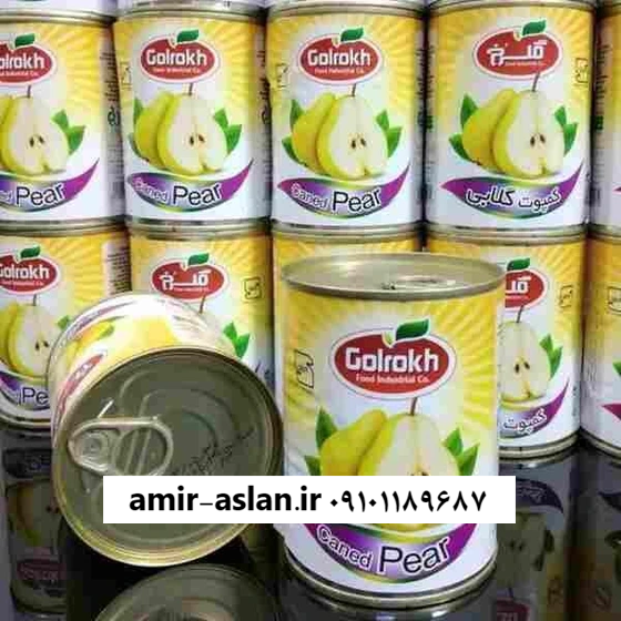 کمپوت سیب 350 گرمی گلرخ
