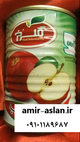 کمپوت سیب 350 گرمی گلرخ