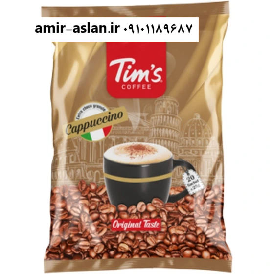 کاپوچینو تیمز بسته 20 عددی