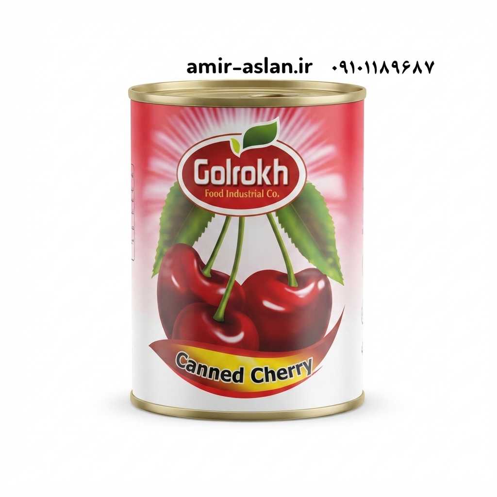 کمپوت گیلاس گلرخ 350 گرمی