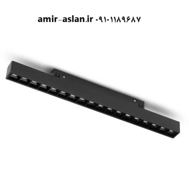 چراغ دات ثابت مگنتی خطی 24 وات نورآزمایان آسیا