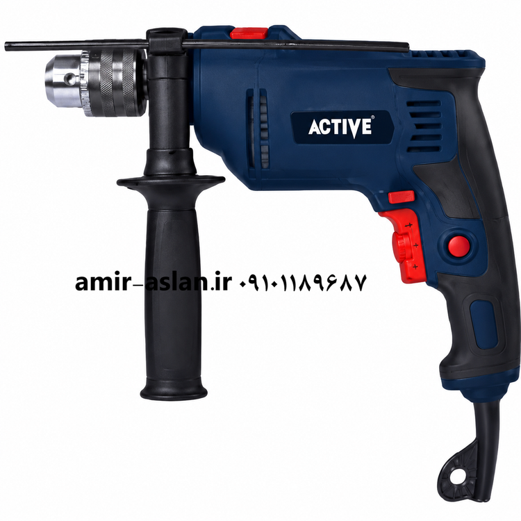 دریل چکشی 13 میلیمتر 650 وات اکتیو مدل AC-2614S