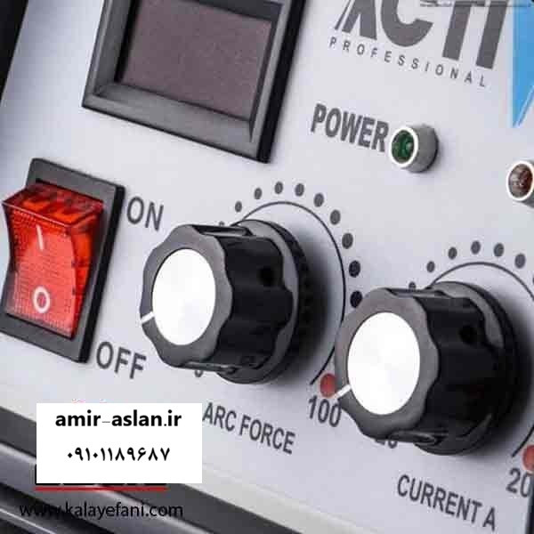 اینورتر جوشکاری اکتیو مدل AC-48250 دو ولوم حرفه ای ۲50 آمپر