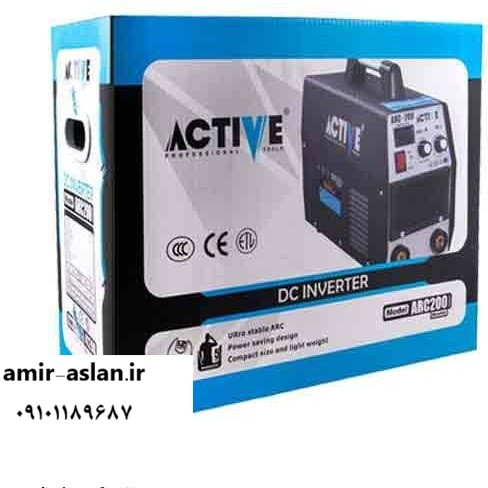 اینورتر جوشکاری اکتیو مدل AC-4120B سه برد دو ولوم حرفه ای ۲00 آمپر