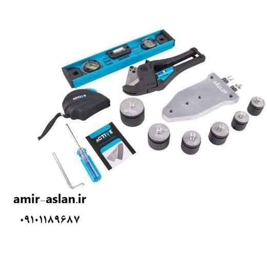 اتو لوله سبز اکتیو 1500 وات مدل AC-4020 ست کامل