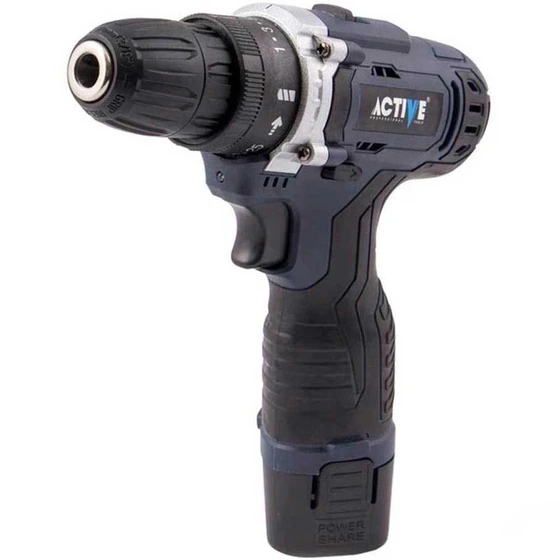 دریل شارژی 12 ولت اکتیو مدل AC-2812BM