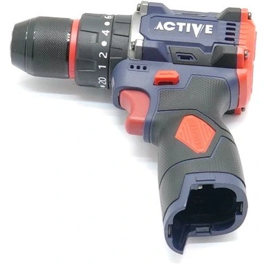 دریل شارژی اکتیو مدل AC-3121BL ۲ باتری ۲۱ ولت براشلس