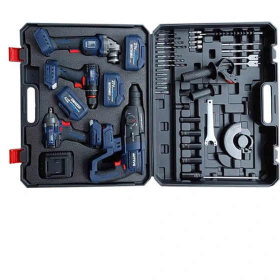 ست چهار عددی اکتیو تولز مدل AC3224BL با باتری ۲۱ ولت