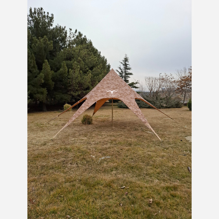 سایه بان ستاره ایی(استارتنت)موفلان سایز 8