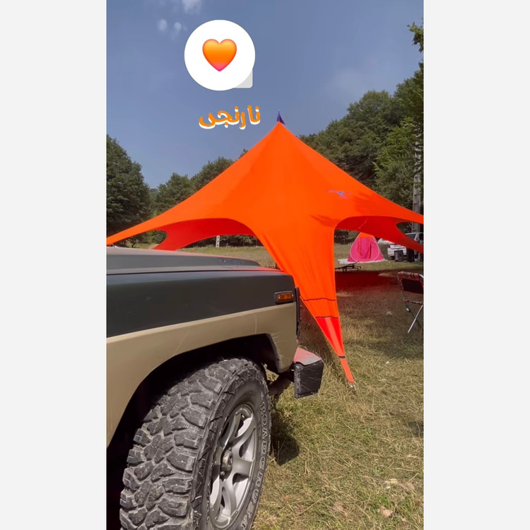 سایبان ستاره ایی موفلان مدل استارتنت سایز 15 (پس کرایه)