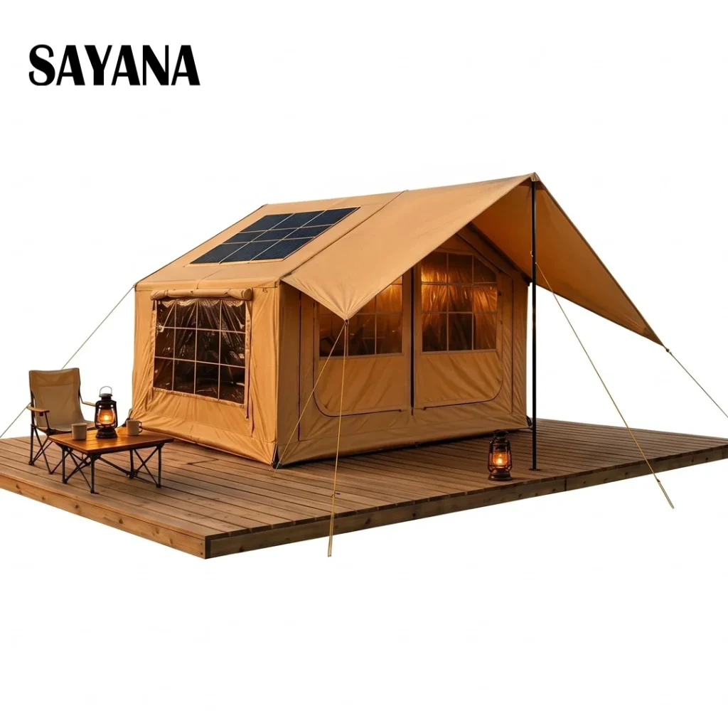 چادر مسافرتی بادی سایانا ظرفیت 8 نفر سایز 2.5×3
