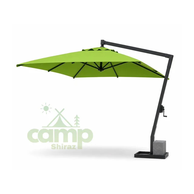 چتر باغی مدل مربع سایز ۴ متری