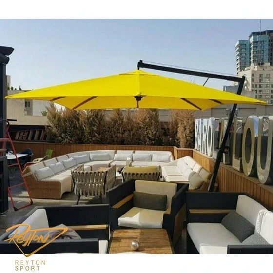 چتر سایبان پایه کنار مربع ۳ متری