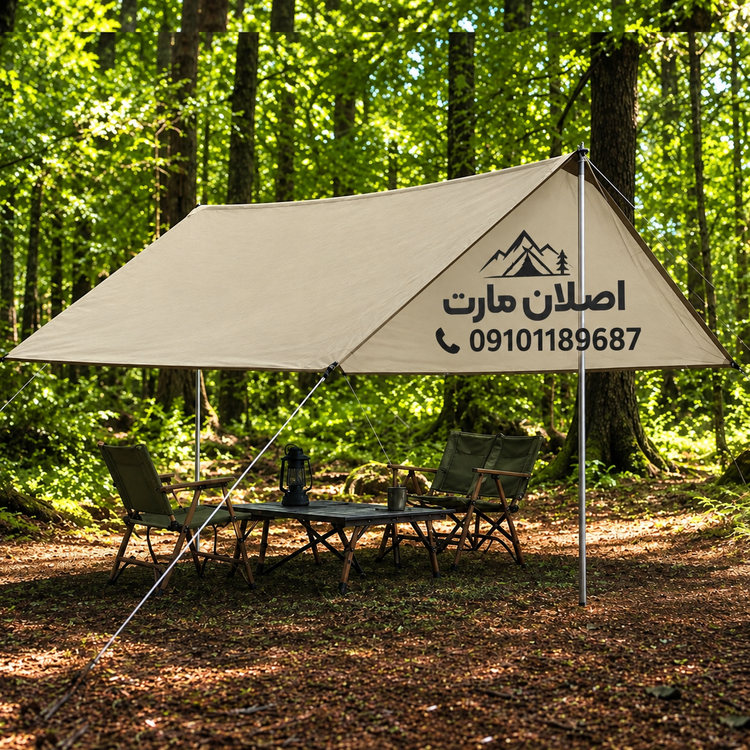 سایبان تارپ شید مدل ۳×۴ مقاوم و خنک