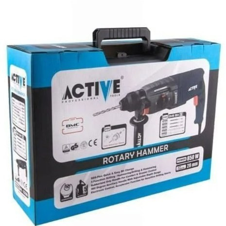 دریل بتن کن 28 میلیمتری 850 وات اکتیو مدل AC-2528BN سه حالته