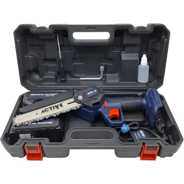 اره زنجیری شارژی اکتیو مدل AC33150L ظرفیت ۲۱ ولت براشلس