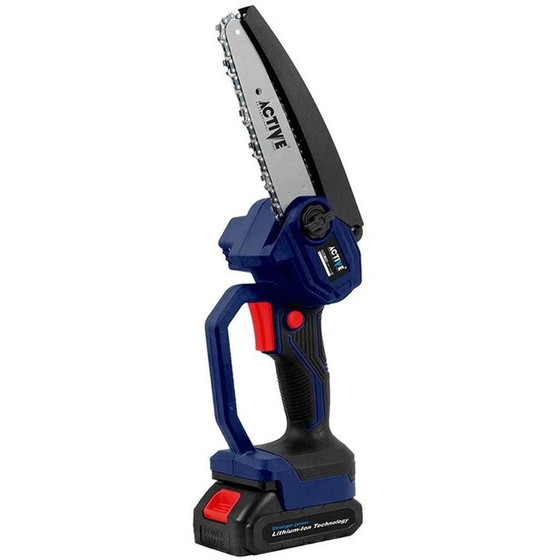 اره زنجیری شارژی اکتیو AC-3115BL ظرفیت 21 ولت براشلس