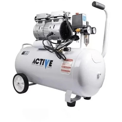 کمپرسور باد اکتیو مدل AC-1150SP ظرفیت ۵۰ لیتر بدون روغن سایلنت