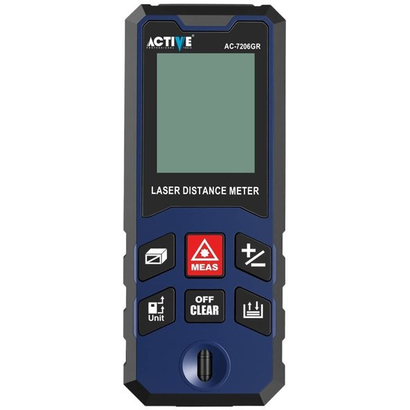 متر لیزری نور سبز 60 متری اکتیو مدل AC-7206GR