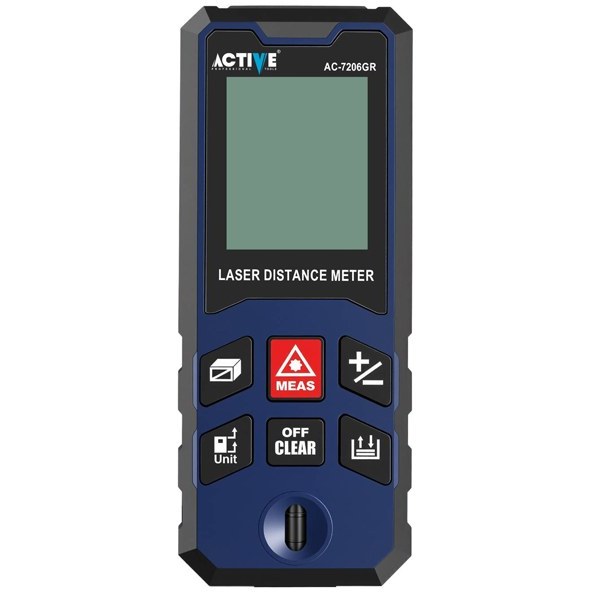 متر لیزری نور سبز 100 متری اکتیو مدل AC7201GR