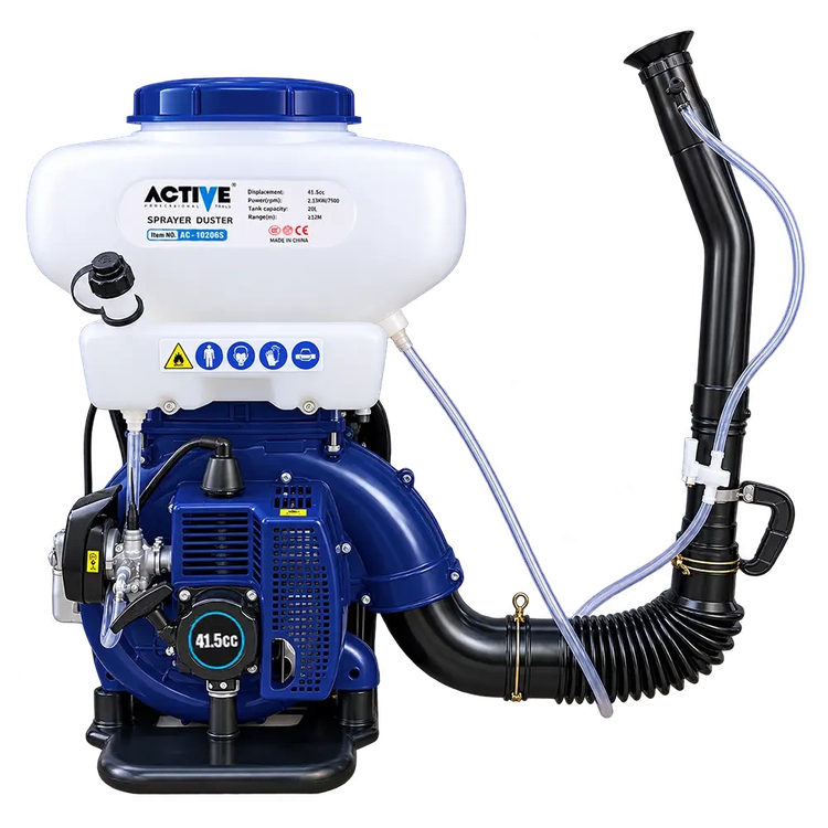 سمپاش بنزینی کوله ای اکتیو مدل AC1020GS ظرفیت ۲۰ لیتر