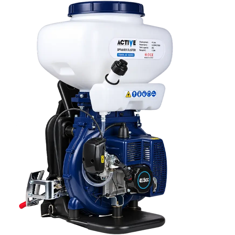 سمپاش بنزینی کوله ای اکتیو مدل AC1020GS ظرفیت ۲۰ لیتر